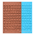 Chocolat Moule Letters Silicone